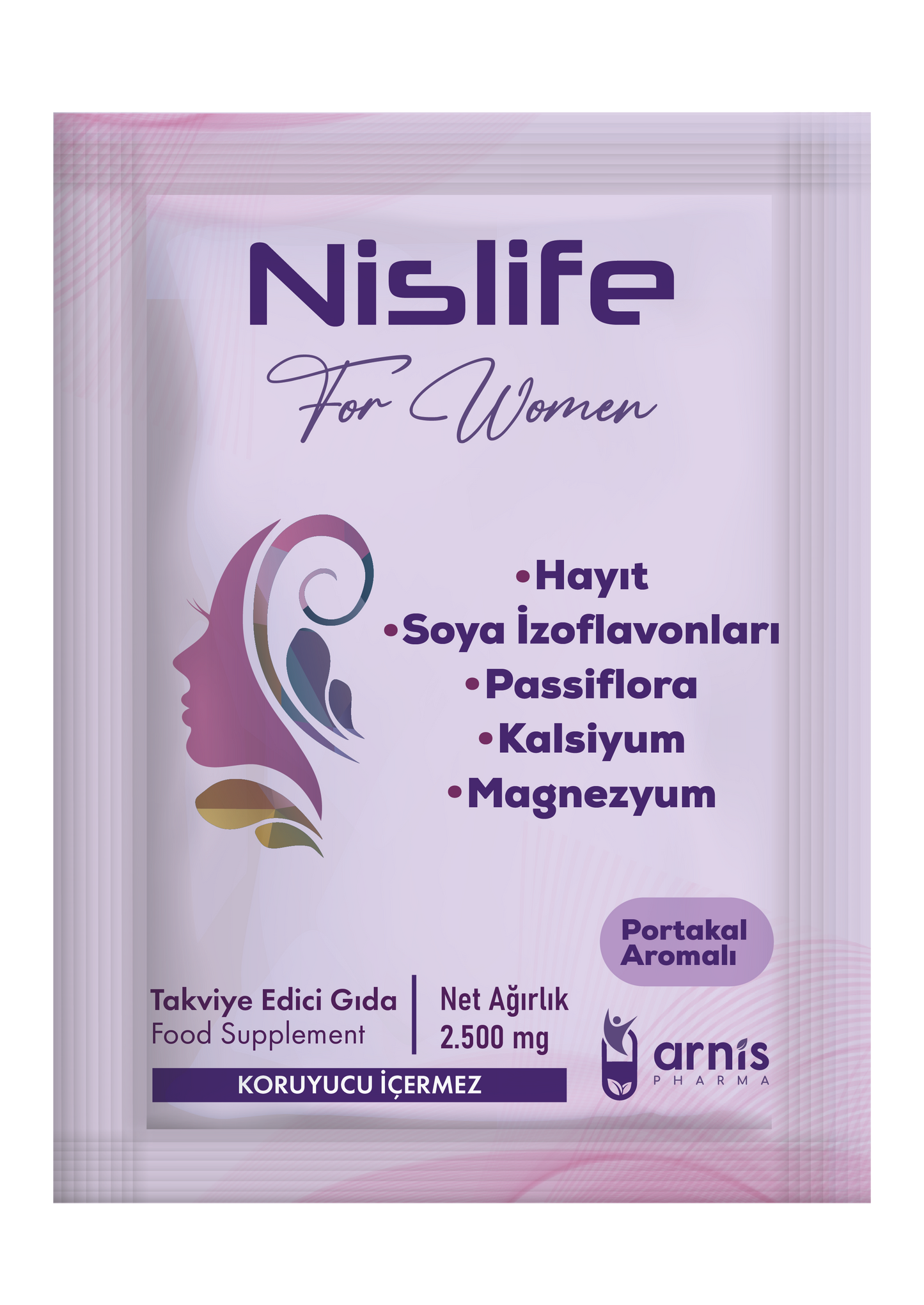 NİSLİFE Hayıt Tohumu, Soya İzoflavonları ve Passiflora İçeren Takviye Edici Gıda